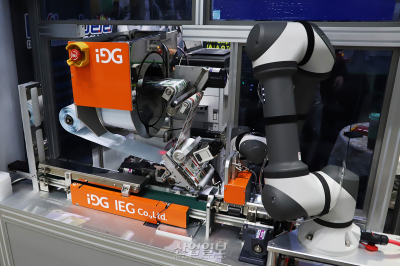 아이지, 라벨링 공정 ‘골든타임’ 사수하는 자동화 장비 선보여