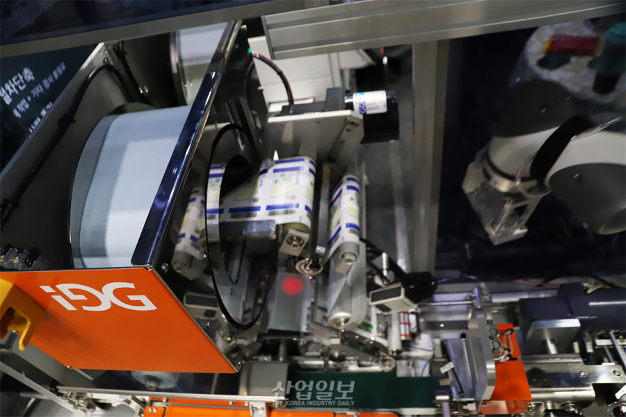 아이지, 라벨링 공정 ‘골든타임’ 사수하는 자동화 장비 선보여