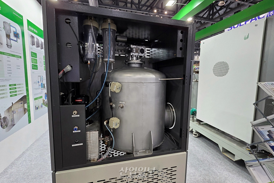 [KOREA PACK & ICPI WEEK 2026] “폐수 부피·에너지↓”… 진공·히트펌프 기술 결합해 자원 순환 돕는다