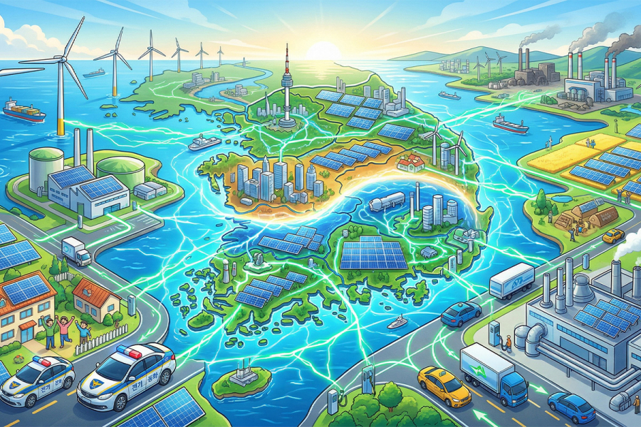 기후부, ‘에너지 대전환’ 로드맵 발표…2030년까지 재생에너지 100GW 보급