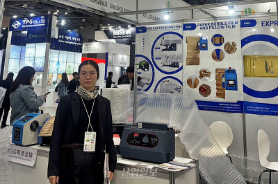 [KOREA PACK & ICPI WEEK 2026] Guozhi Gongjiang, 자체 생산 인프라 기반 에어쿠션 및 던네이지 에어백 솔루션 공개