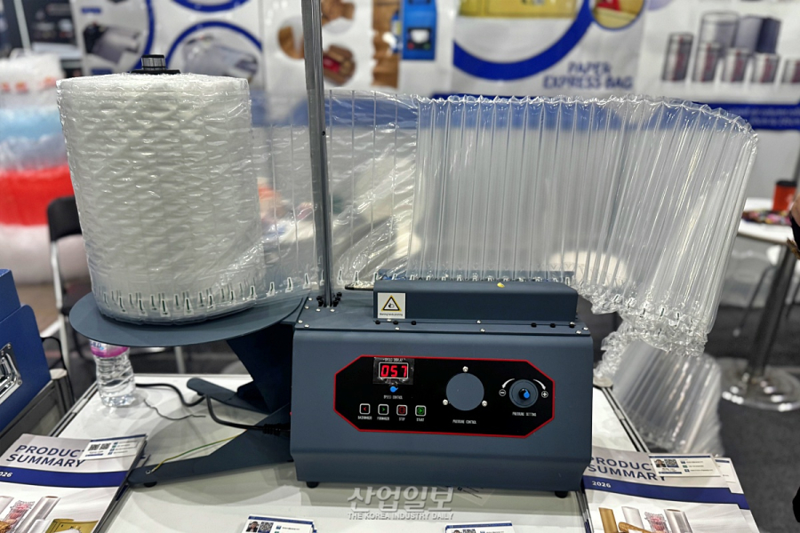 [KOREA PACK & ICPI WEEK 2026] Guozhi Gongjiang, 자체 생산 인프라 기반 에어쿠션 및 던네이지 에어백 솔루션 공개