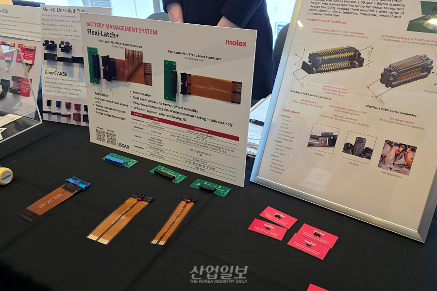 한국몰렉스, “BMS 설계 난도 급증… 커넥터, 부수적 부품 아닌 ‘시스템 설계’ 핵심”