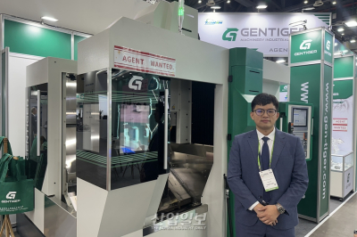 [SIMTOS 2026] 젠타이거(GENTIGER) 고속 가공 정밀도 혁파... 진동 제어 및 열 변위 보정 집약