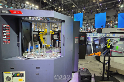 스맥, 공작기계·로봇·5G 연계한 스마트팩토리 모델 제시