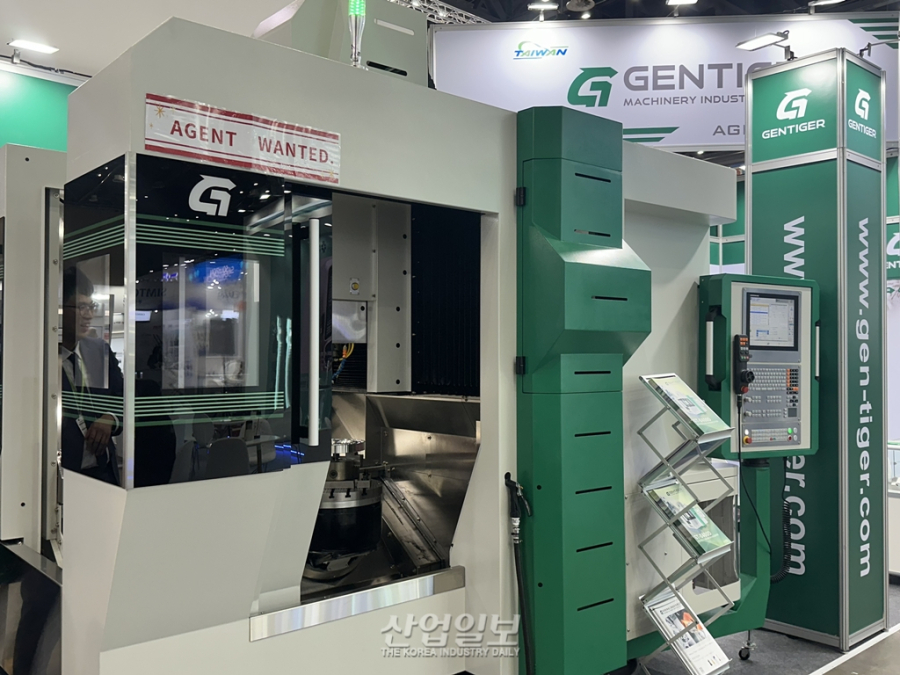 [SIMTOS 2026] 젠타이거(GENTIGER) 고속 가공 정밀도 혁파... 진동 제어 및 열 변위 보정 집약
