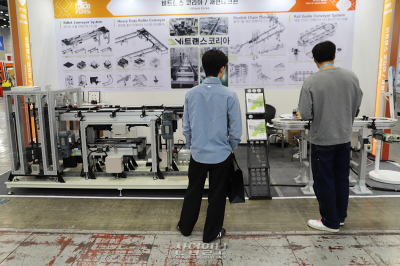 비트랜스코리아, 심토스서 다양한 ‘모듈형 컨베이어’ 소개