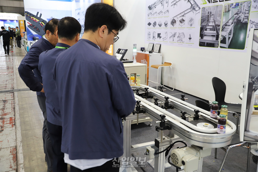 비트랜스코리아, 심토스서 다양한 ‘모듈형 컨베이어’ 소개