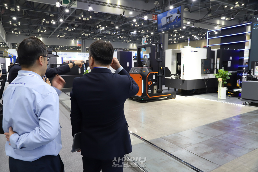 위아공작기계, 심토스서 ‘피지컬 AI’ 자동화 시연