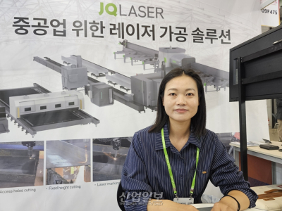 [SIMTOS 2026] 12m 파이프도 흔들림 없이 자른다… 제이큐레이저, 대형 소재 레이저 가공 솔루션 선보여