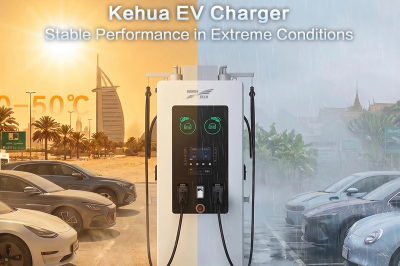 50℃ 두바이·고습 방콕서 운전 중인 커화 EV 충전기… 극한 기후 대응 설계 공개