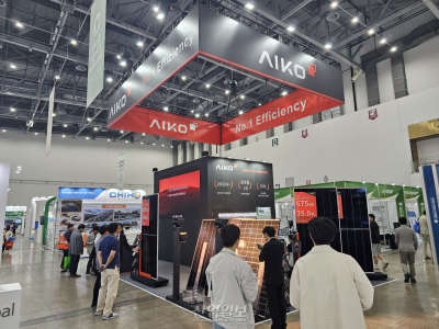 아이코솔라, 국제그린에너지엑스포서 ABC 고효율 모듈로 ‘실사용 성능’ 강조