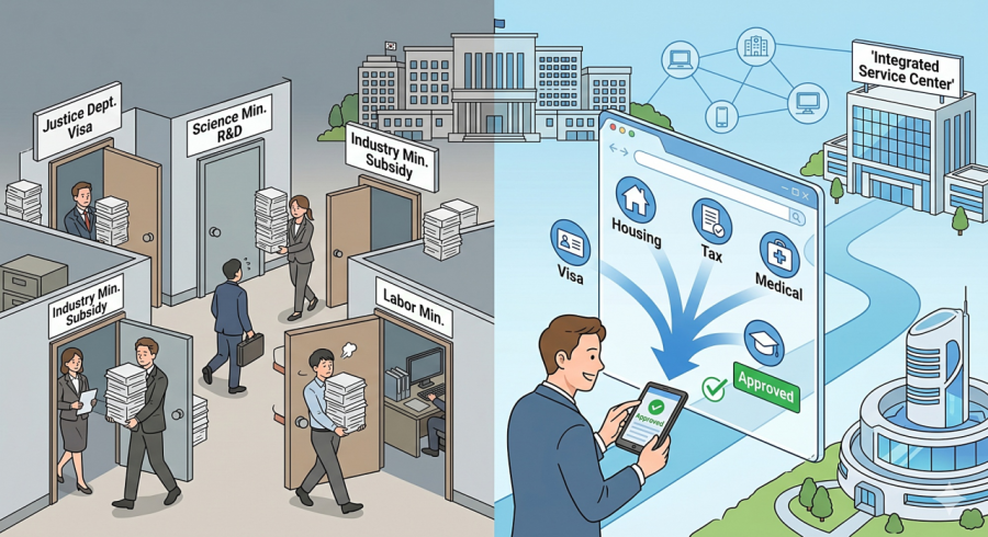 “비자만 주면 끝?”… 한국 ‘행정 사일로’에 갇힌 해외 인재 유치 전략