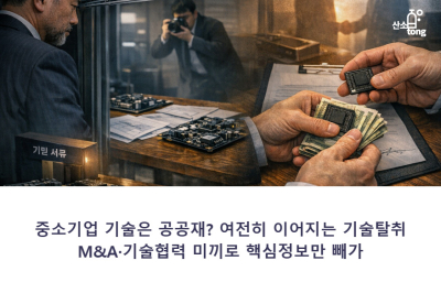 [카드뉴스] 중소기업 기술은 공공재? 여전히 이어지는 기술탈취