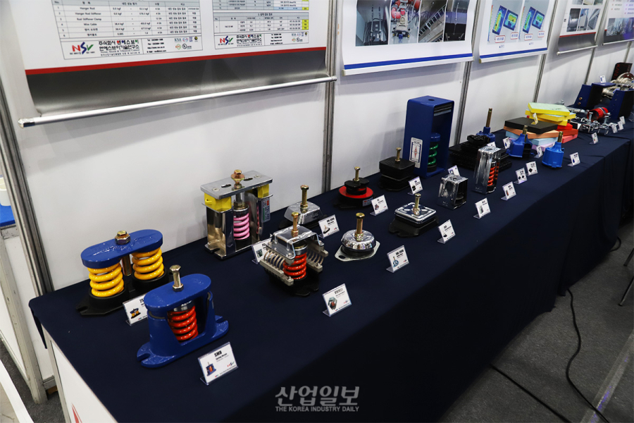 엔에스브이, 40년 노하우 집약된 방진방음·내진 제품군 소개