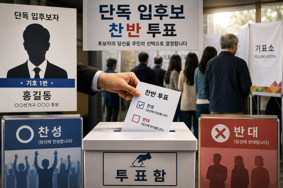 [AI의 선택] “무투표 당선, 단독 출마라도 유권자 판단은 필요하다”
