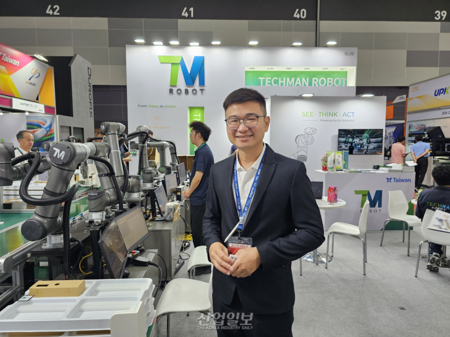 [ME2026] 테크맨로봇, AI 협동로봇 솔루션 선보여