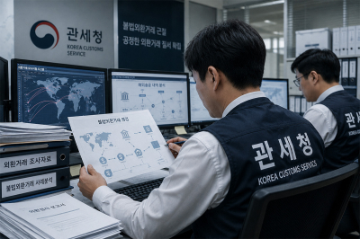 관세청, 불법외환거래 칼 뺐다…상반기 7조 2천억 원 적발