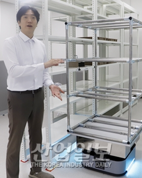 [2026 로보월드] 폴라리스3D, 반도체 공장용 물류로봇 ‘M3’ 공개