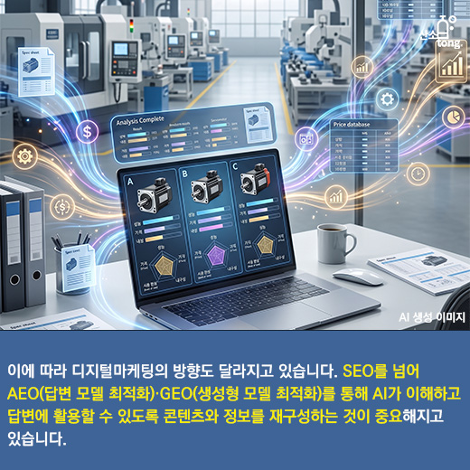 [카드뉴스]디지털마케팅, 이제 ‘AI가 읽기 쉬운 데이터’가 경쟁력