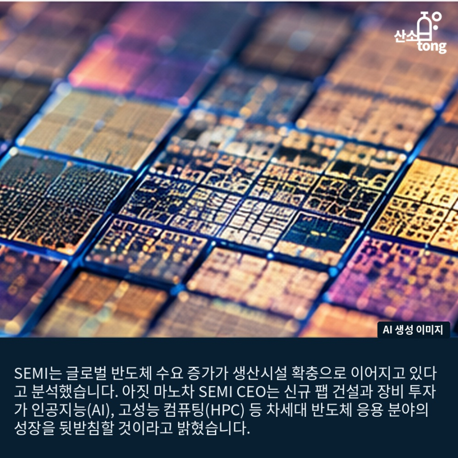 [카드뉴스] 글로벌 300mm 팹 장비 투자, 2029년 까지 2천270억 달러까지 성장 전망