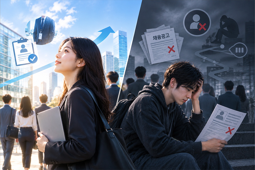 청년 첫 일자리 정규직 비중 하락…경력 형성 불안전성 커져