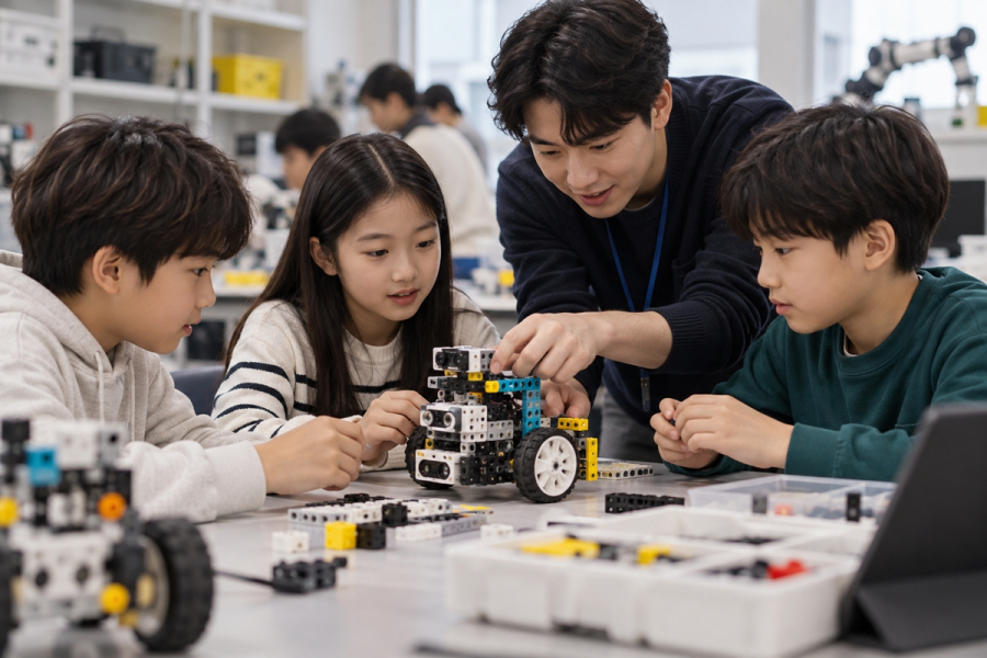 코딩 넘어 AI·로봇공학으로…2026 로보월드, 교육용 로봇 체험존 운영